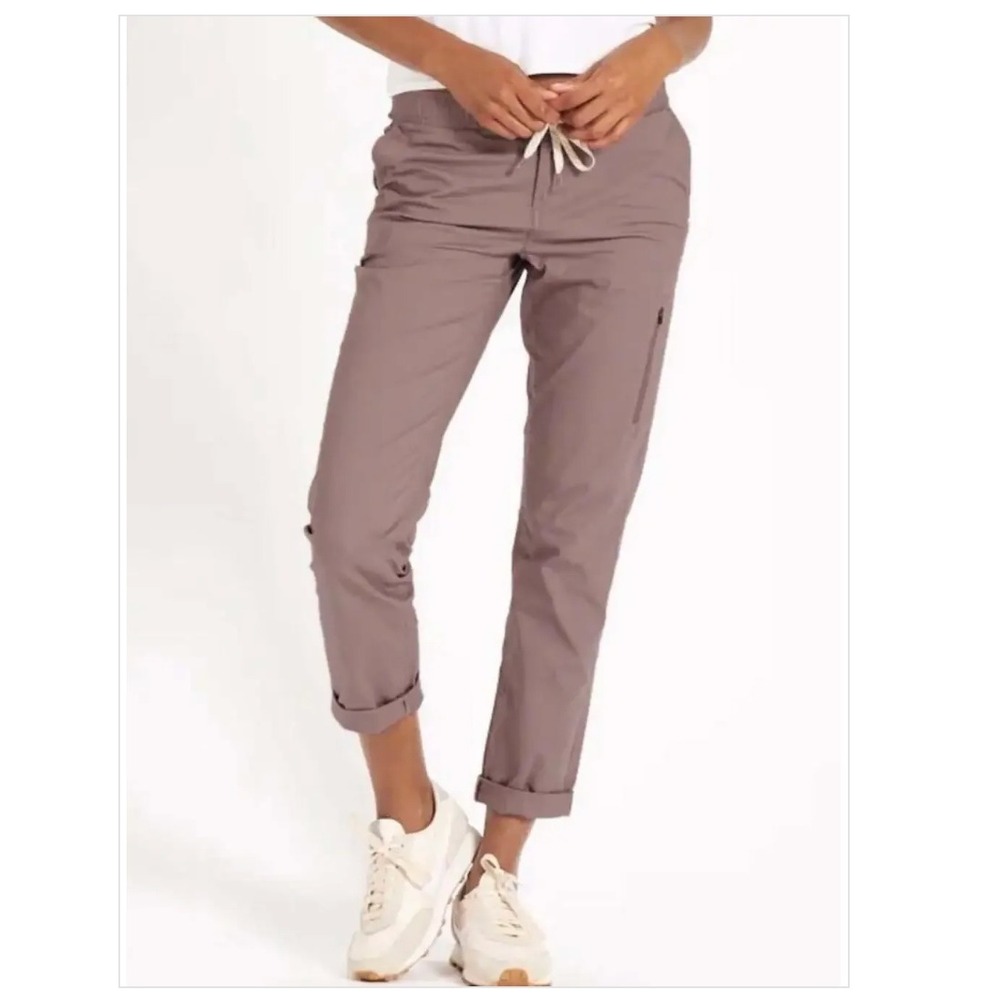 Vuori Ripstop Pant Medium Dusty Rose VW401 Slim Straight Cargo Jogger Mens